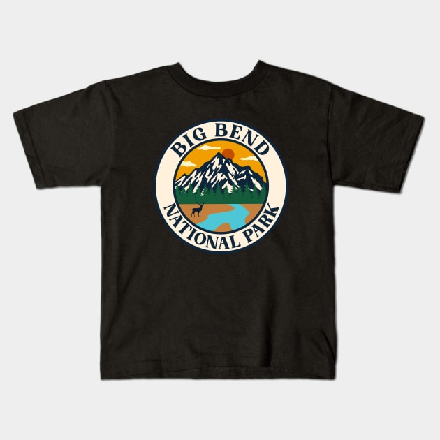 Big bend national park Kids T-Shirt by Tonibhardwaj